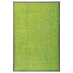 Vidaxl deurmat wasbaar 60x90 cm groen