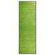 Vidaxl deurmat wasbaar 60x180 cm groen