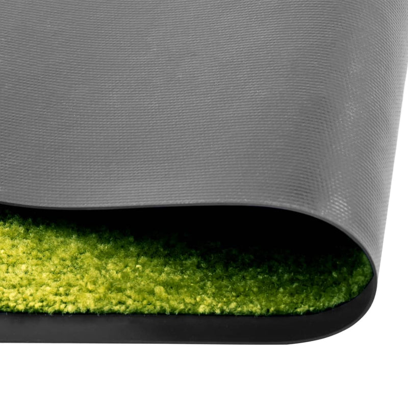 Load image into Gallery viewer, Vidaxl deurmat wasbaar 60x180 cm groen
