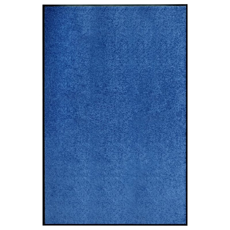 Load image into Gallery viewer, Vidaxl deurmat wasbaar 120x180 cm blauw
