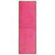 Vidaxl deurmat wasbaar 60x180 cm roze