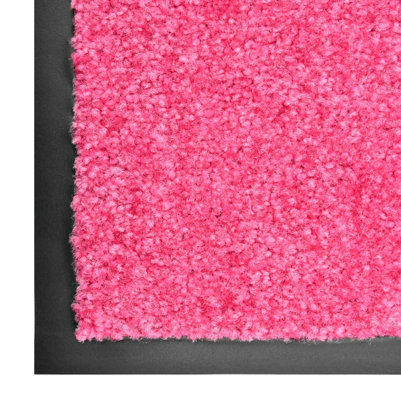 Load image into Gallery viewer, Vidaxl deurmat wasbaar 60x180 cm roze
