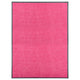 Vidaxl deurmat wasbaar 90x120 cm roze