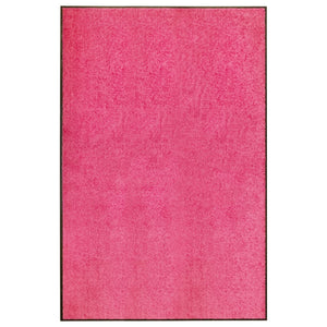 Vidaxl deurmat wasbaar 120x180 cm roze