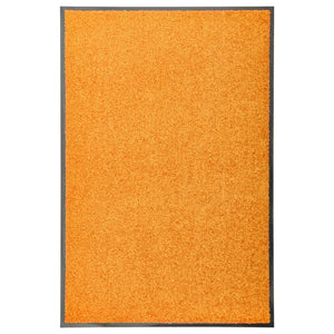 Vidaxl deurmat wasbaar 60x90 cm oranje