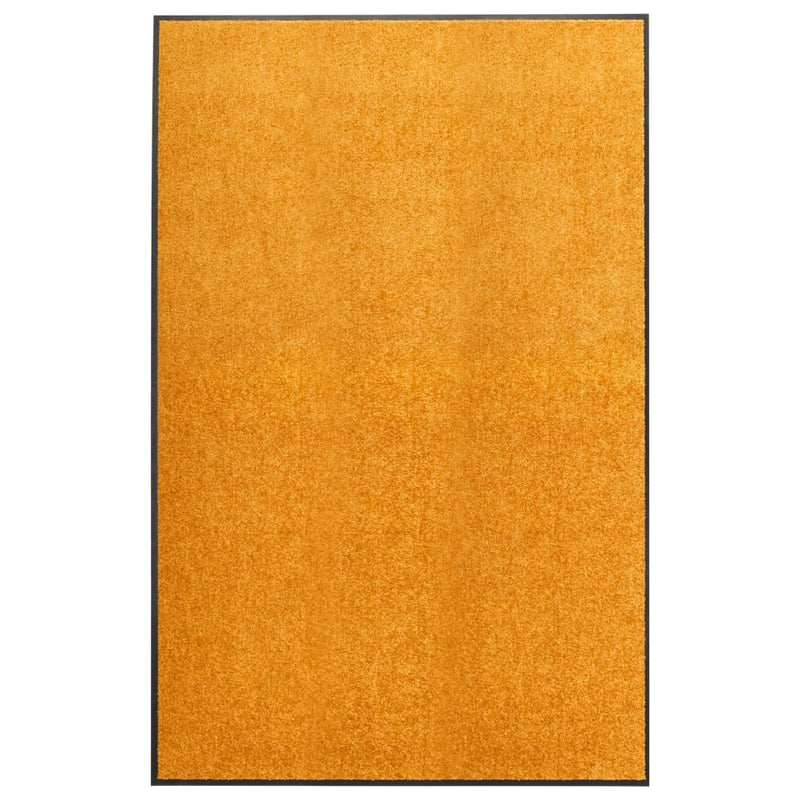 Load image into Gallery viewer, Vidaxl deurmat wasbaar 120x180 cm oranje
