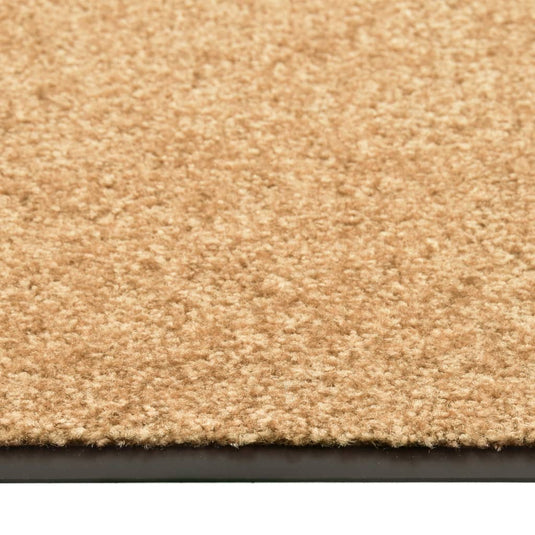 Vidaxl deurmat wasbaar 60x90 cm crème