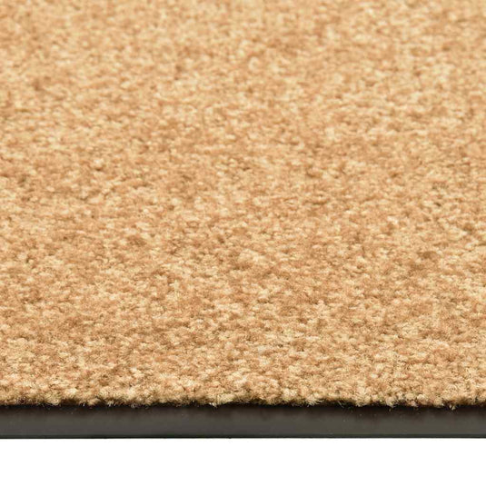 Vidaxl deurmat wasbaar 90x150 cm crème