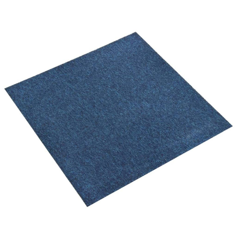 Load image into Gallery viewer, Vidaxl tapijttegels 20 st 5 m² 50x50 cm donkerblauw
