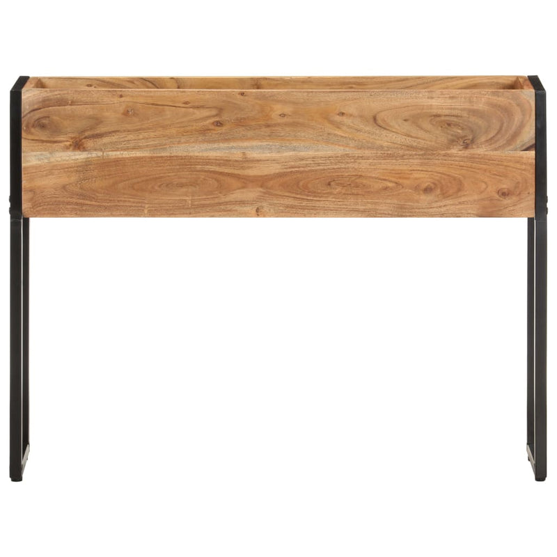 Load image into Gallery viewer, Vidaxl plantenbak 90x20x68 cm massief acaciahout
