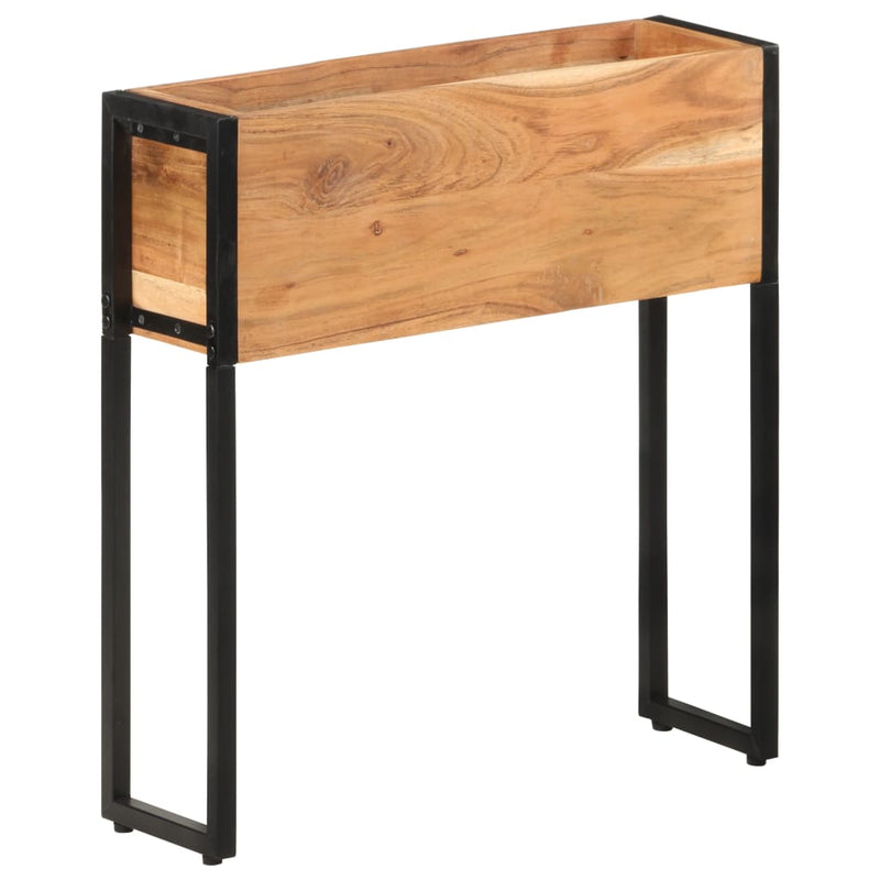 Load image into Gallery viewer, VidaXL Plantenbak 60x20x68 cm massief acaciahout
