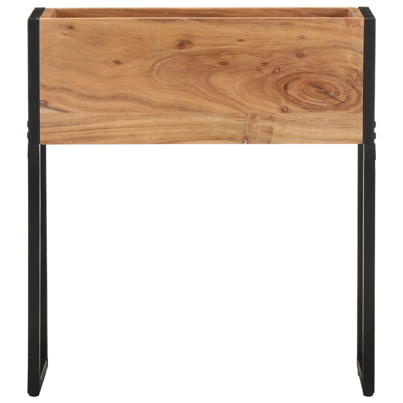 Load image into Gallery viewer, VidaXL Plantenbak 60x20x68 cm massief acaciahout
