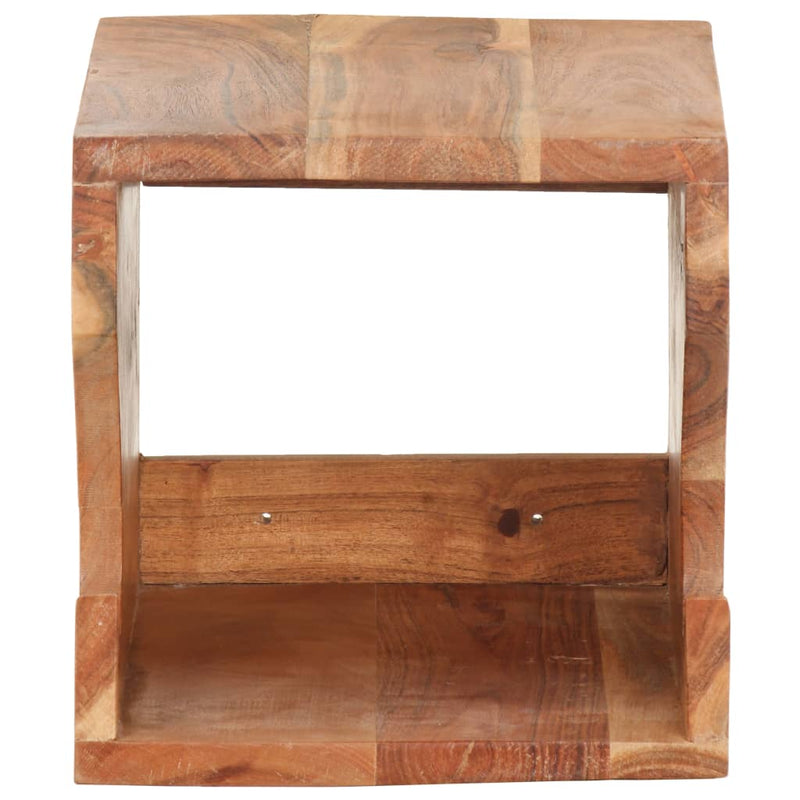 Load image into Gallery viewer, Vidaxl wandfietsenrek 35x25x25 cm massief acaciahout
