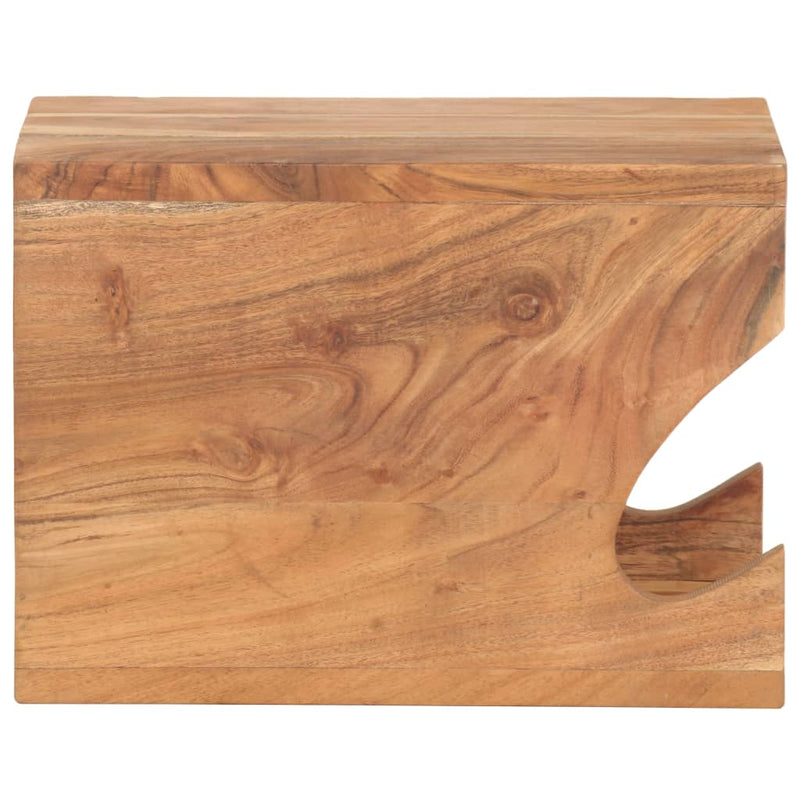 Load image into Gallery viewer, Vidaxl wandfietsenrek 35x25x25 cm massief acaciahout
