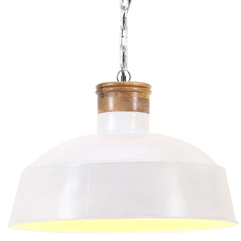 Load image into Gallery viewer, Vidaxl hanglamp industrieel e27 58 cm wit
