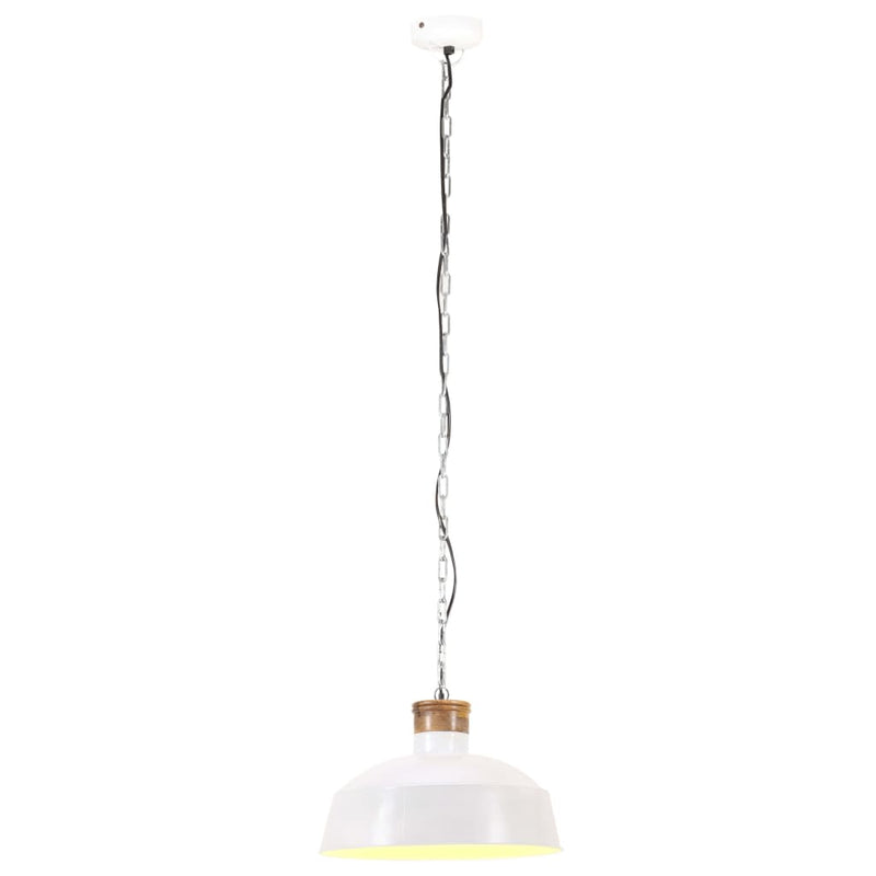 Load image into Gallery viewer, Vidaxl hanglamp industrieel e27 58 cm wit
