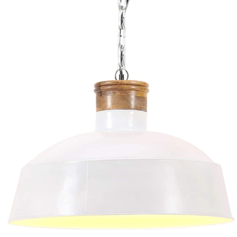 Load image into Gallery viewer, Vidaxl hanglamp industrieel e27 42 cm wit
