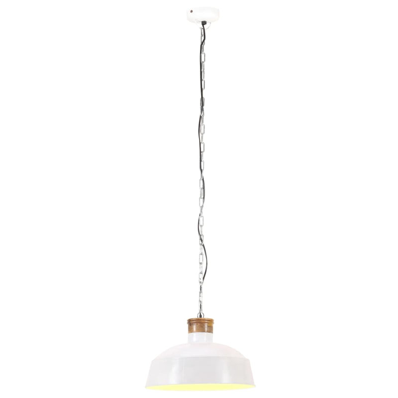 Load image into Gallery viewer, Vidaxl hanglamp industrieel e27 42 cm wit
