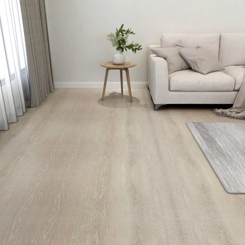 Load image into Gallery viewer, Vidaxl vloerplanken zelfklevend 55 st 5,11 m² pvc beige
