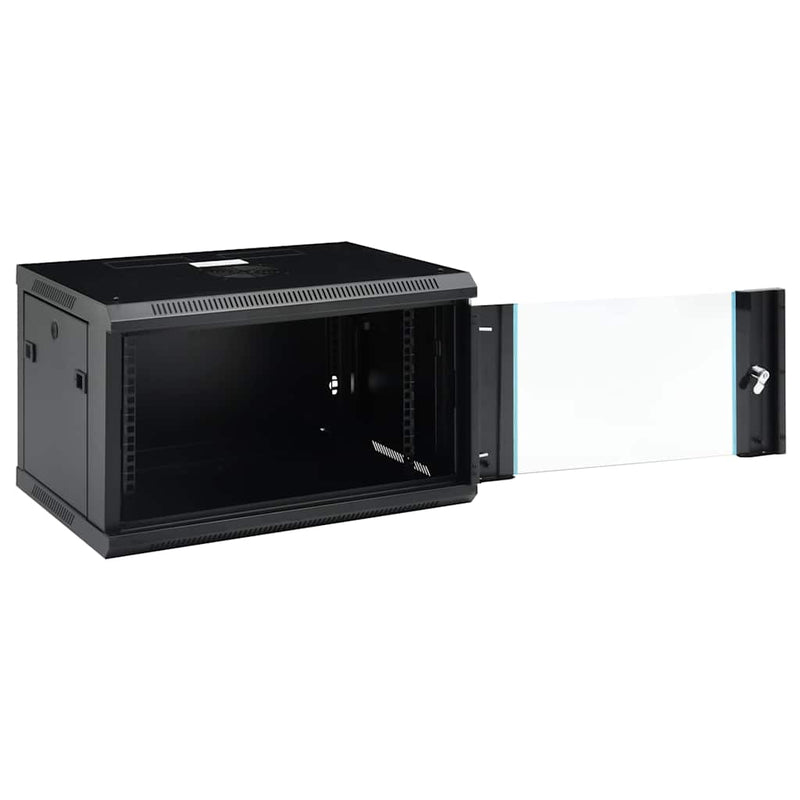 Load image into Gallery viewer, Vidaxl netwerkkast voor aan de muur 6u 19 ip20 600x450x350 mm
