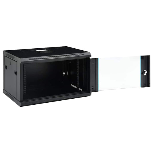 Vidaxl netwerkkast voor aan de muur 6u 19 ip20 600x450x350 mm