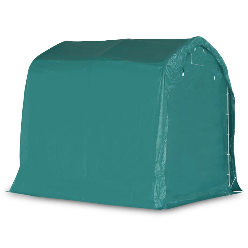 Load image into Gallery viewer, VidaXL Garagetent 2,4x2,4 m PVC groen

