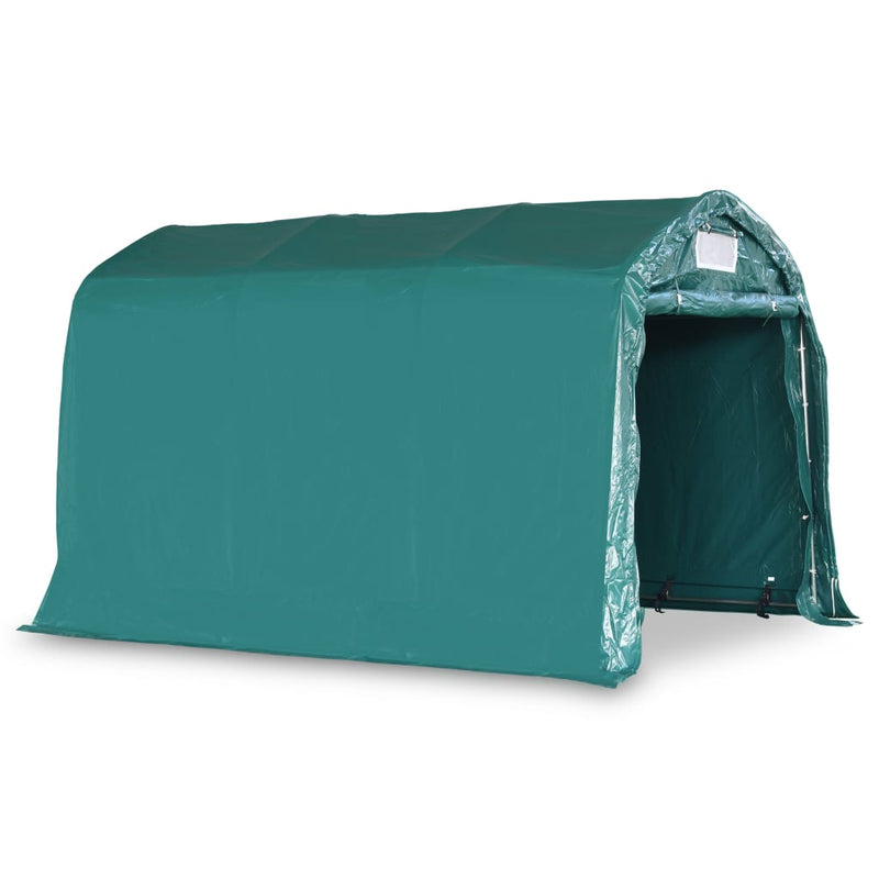 Load image into Gallery viewer, VidaXL Garagetent 2,4x3,6 m PVC groen
