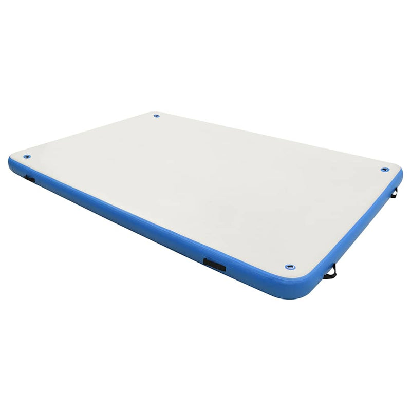 Load image into Gallery viewer, Vidaxl vlot opblaasbaar 300x200x15 cm blauw en wit
