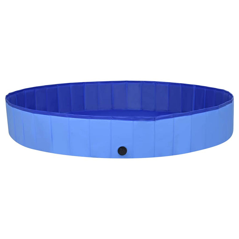 Afbeelding laden in galerijviewer, Vidaxl hondenzwembad inklapbaar 200x30 cm pvc blauw

