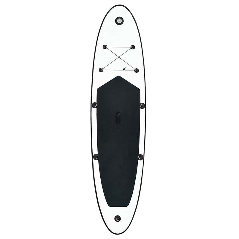 Load image into Gallery viewer, Vidaxl stand up paddleboardset opblaasbaar zwart en wit
