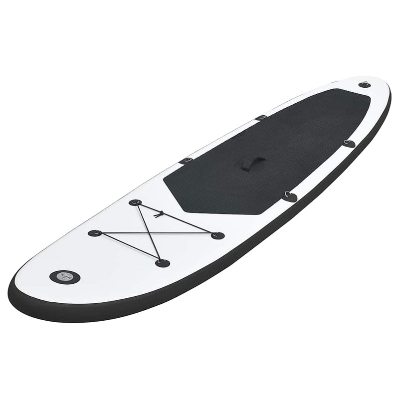 Chargez l'image dans la visionneuse de la galerie, Vidaxl stand up paddleboardset opblaasbaar zwart en wit
