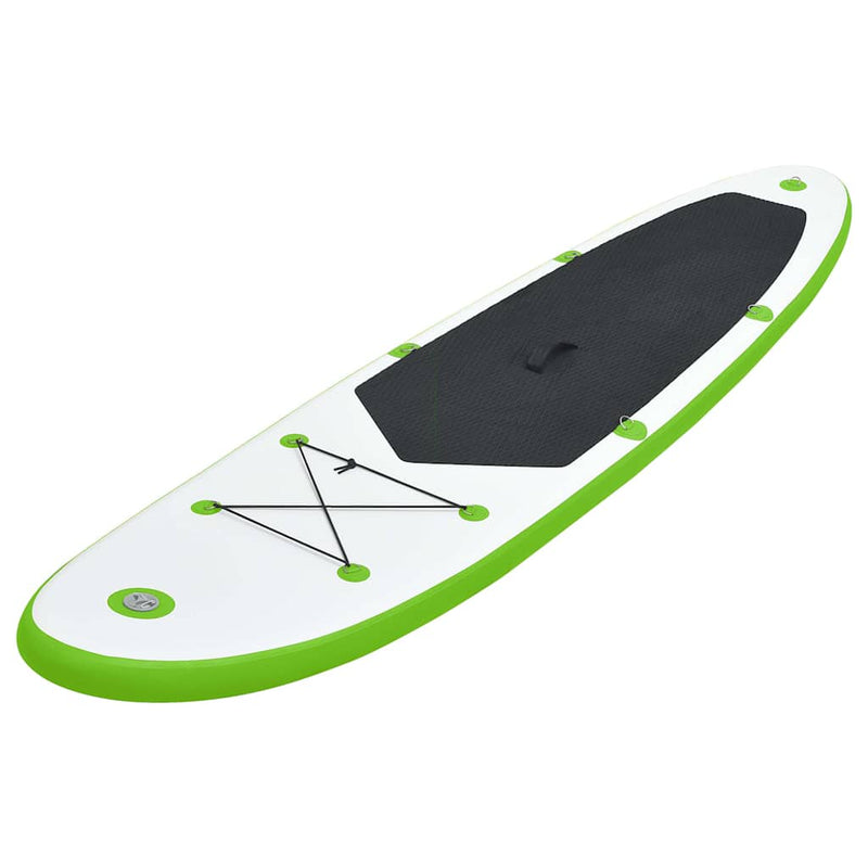 Load image into Gallery viewer, Vidaxl stand-up paddleboard opblaasbaar groen en wit
