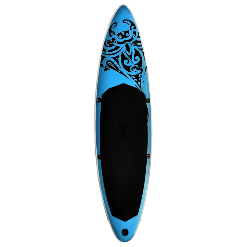 Load image into Gallery viewer, Vidaxl stand up paddleboardset opblaasbaar 320x76x15 cm blauw
