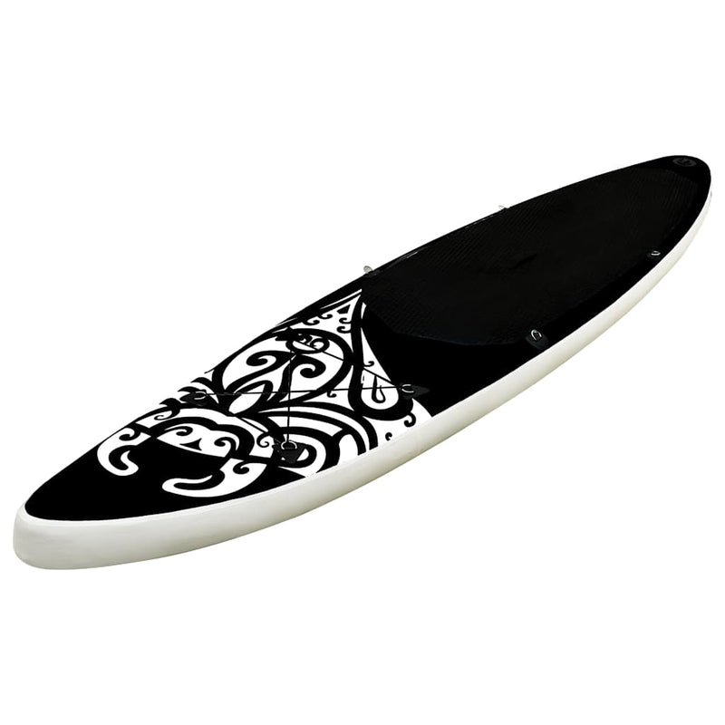 Load image into Gallery viewer, Vidaxl stand up paddleboardset opblaasbaar 366x76x15 cm zwart
