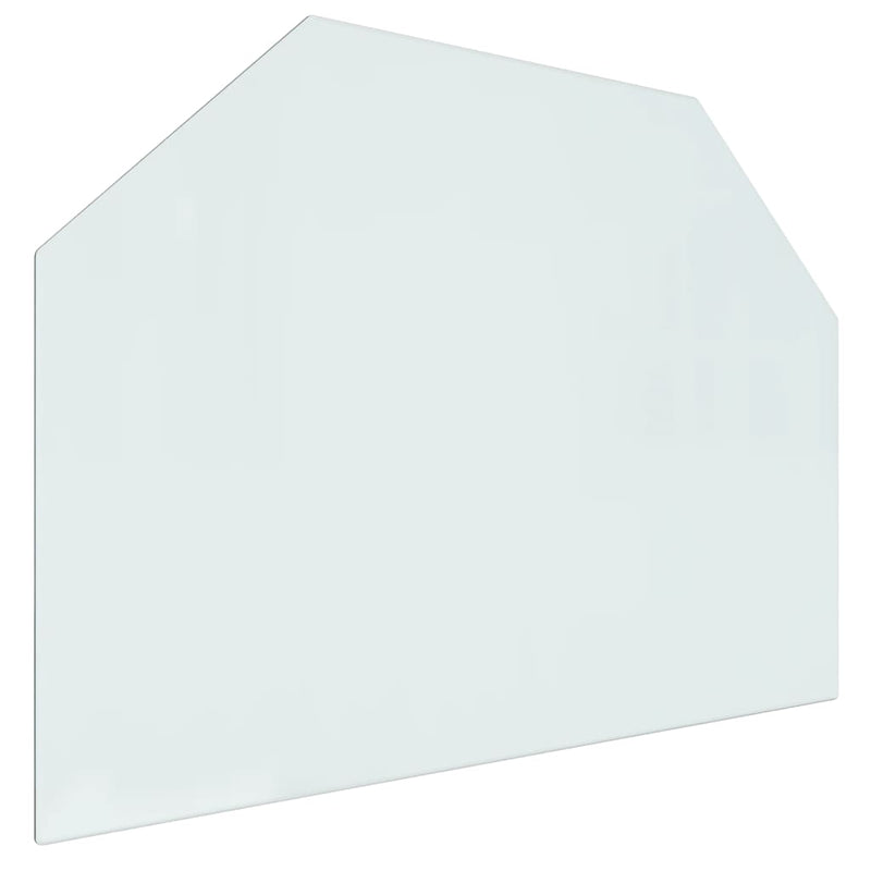 Load image into Gallery viewer, Vidaxl glasplaat openhaard zeshoekig 80x60 cm
