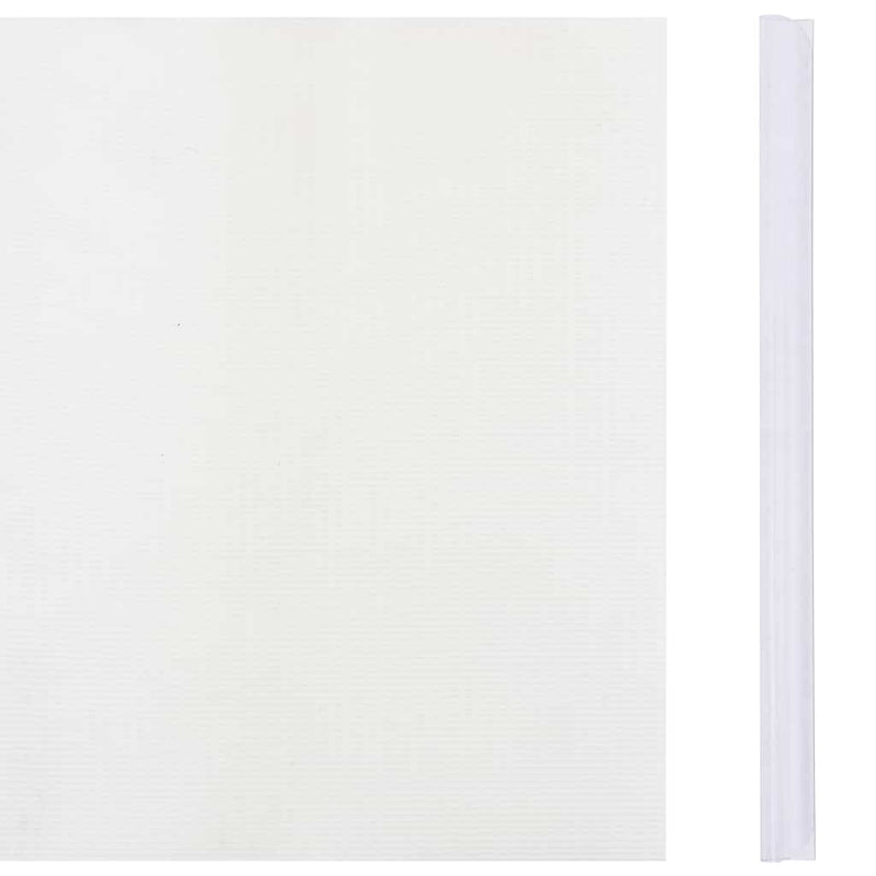 Load image into Gallery viewer, Vidaxl tuinscherm 35x0,19 m pvc wit
