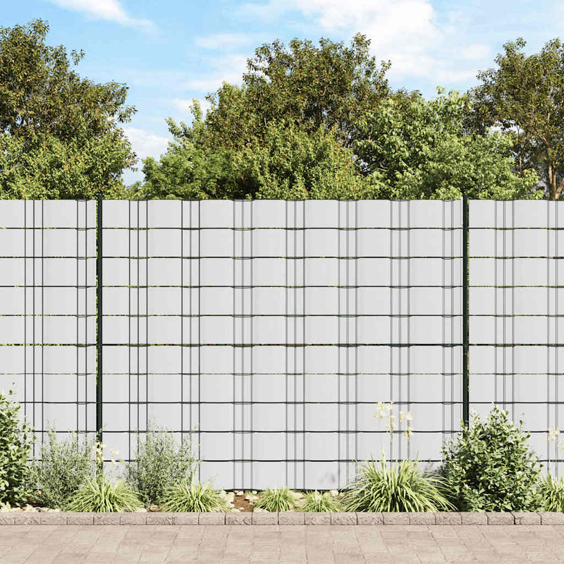 Load image into Gallery viewer, Vidaxl tuinschermen 4 st 35x0,19 m pvc wit
