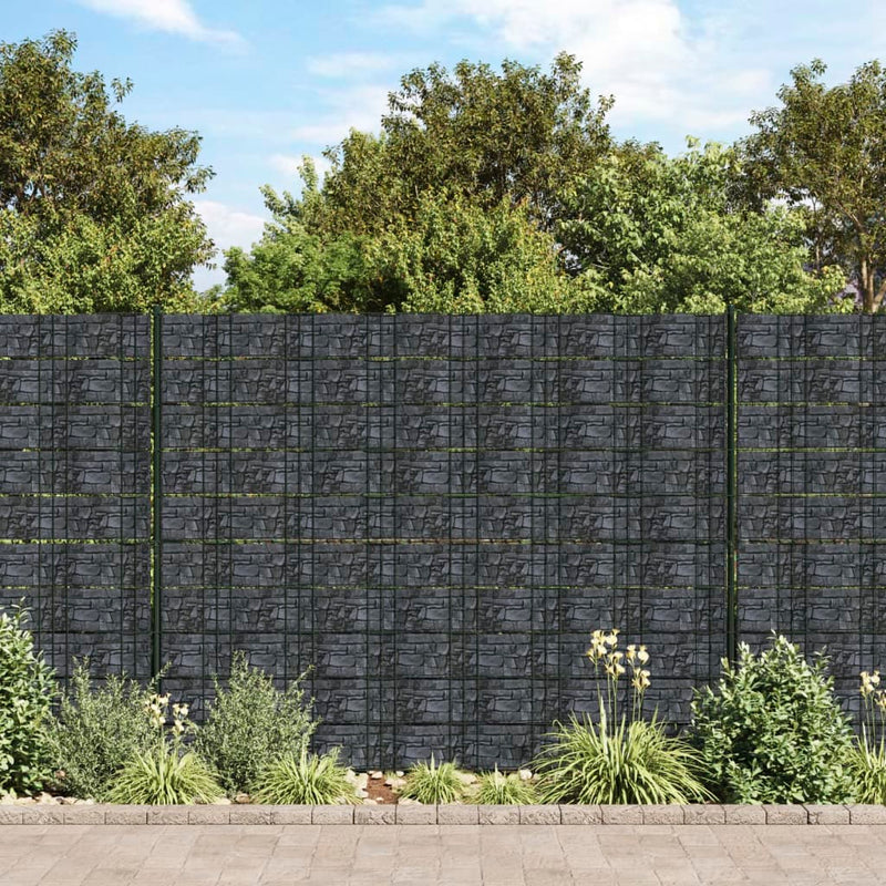 Load image into Gallery viewer, Vidaxl tuinscherm 70x0,19 m pvc grijs
