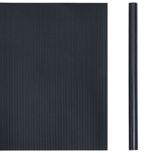 Vidaxl tuinscherm 35x0,19 m pvc mat donkergrijs