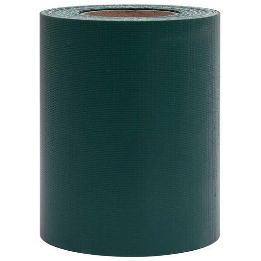 Vidaxl tuinschermen 4 st 35x0,19 m pvc matgroen