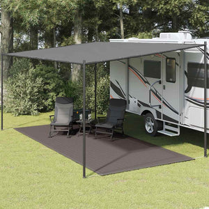 Vidaxl tenttapijt 250x550 cm antracietkleurig