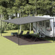 Vidaxl tenttapijt 400x800 cm hdpe antracietkleurig