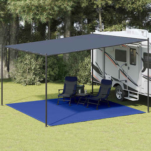 Vidaxl tenttapijt 400x400 cm hdpe blauw