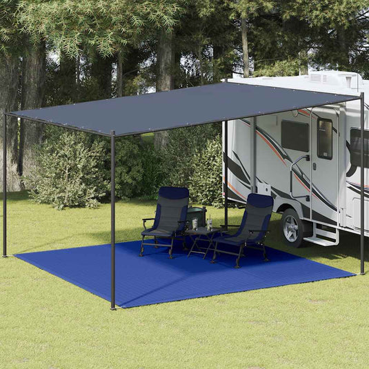 Vidaxl tenttapijt 400x400 cm hdpe blauw