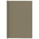 VidaXL Tenttapijt 300x400 cm taupe