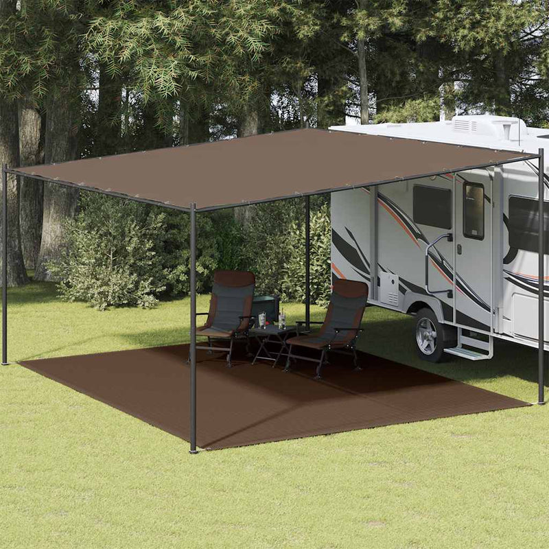 Load image into Gallery viewer, Vidaxl tenttapijt 400x500 cm bruin
