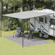 Vidaxl tenttapijt 300x600 cm antracietkleurig en wit