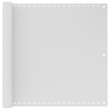 Vidaxl balkonscherm 90x500 cm hdpe wit
