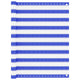 Vidaxl balkonscherm 120x300 cm hdpe blauw en wit