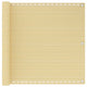 Vidaxl balkonscherm 90x300 cm hdpe beige